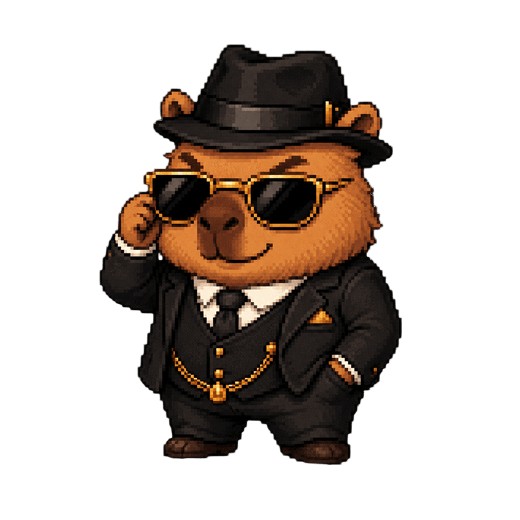 Olimpio, mascote capivara da liderança